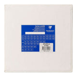 Clairefontaine Canvas Board Square White 20x20cm - Cafe Supply