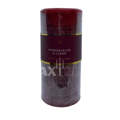 'W' Scented Range Pillar Candles