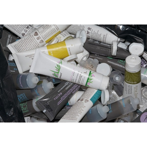 BSD ACRYLIC Guest Tent Sign - Toiletries - Cafe Supply