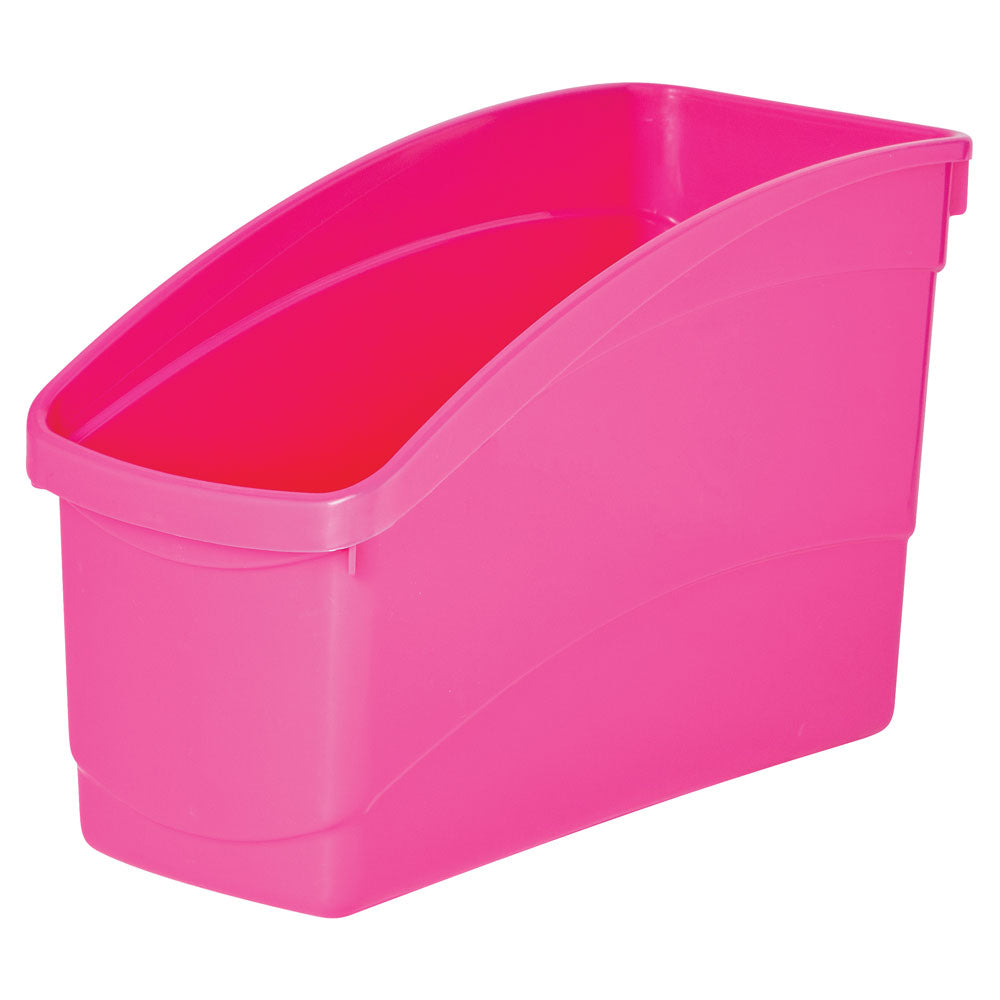 Elizabeth Richards Plastic Book and Storage Tub Magenta - Cafe Supply