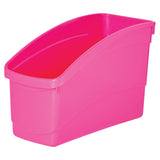 Elizabeth Richards Plastic Book and Storage Tub Magenta - Cafe Supply