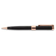 Pierre Cardin Ballpoint Pen Noblesse Black/Rose Gold - Cafe Supply