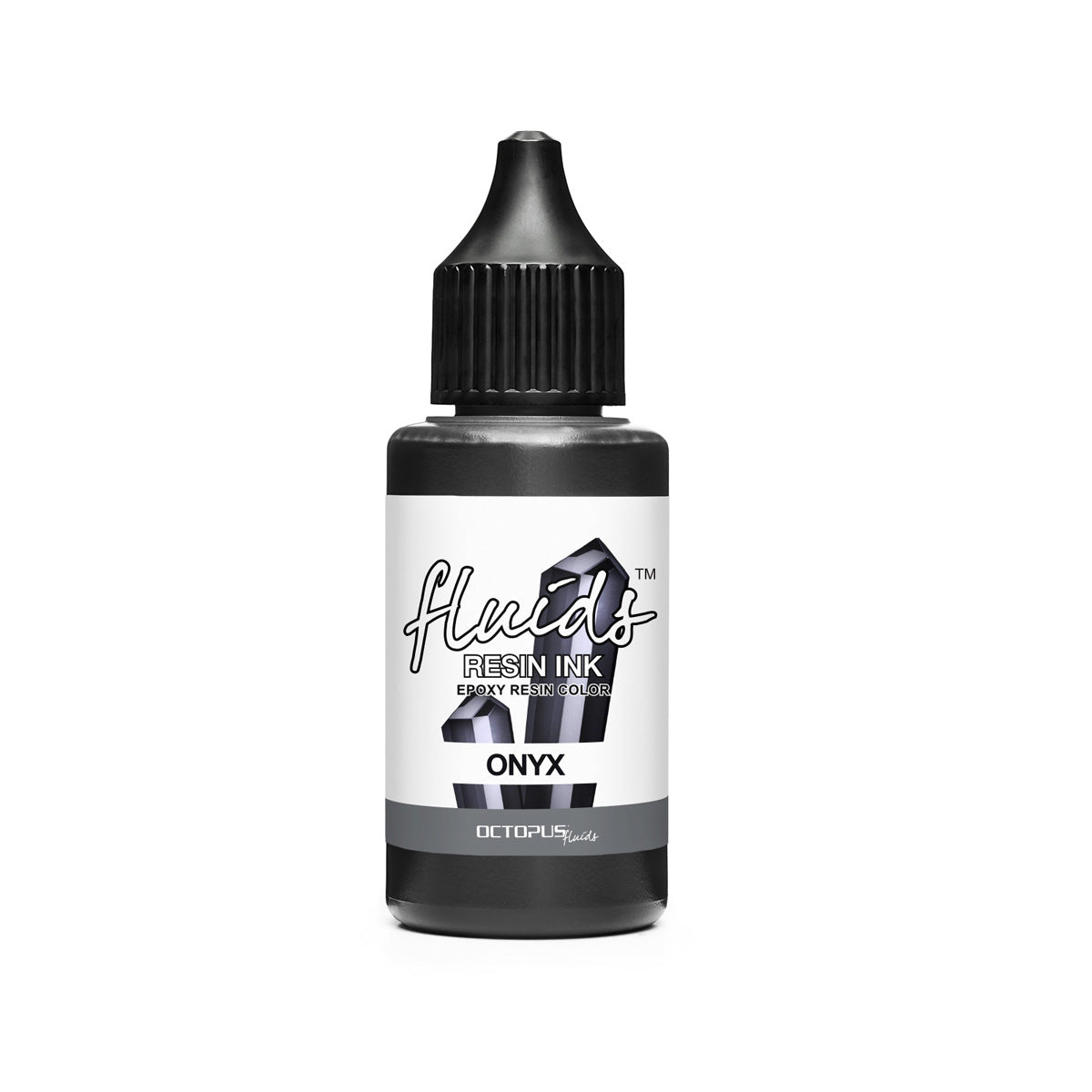 Octopus Fluids Resin Ink Onyx Black 30ml - Cafe Supply