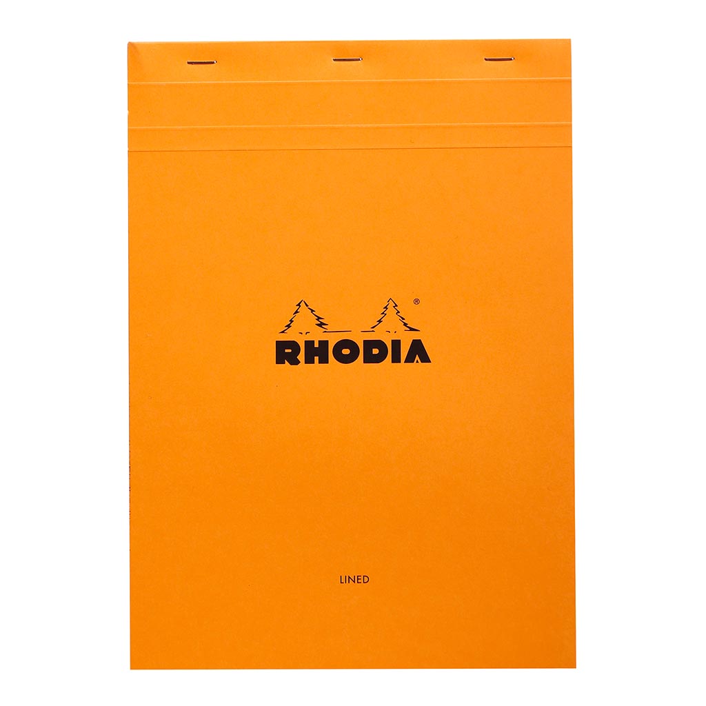 Rhodia Bloc Pad No. 18 A4 Lined Orange - Cafe Supply