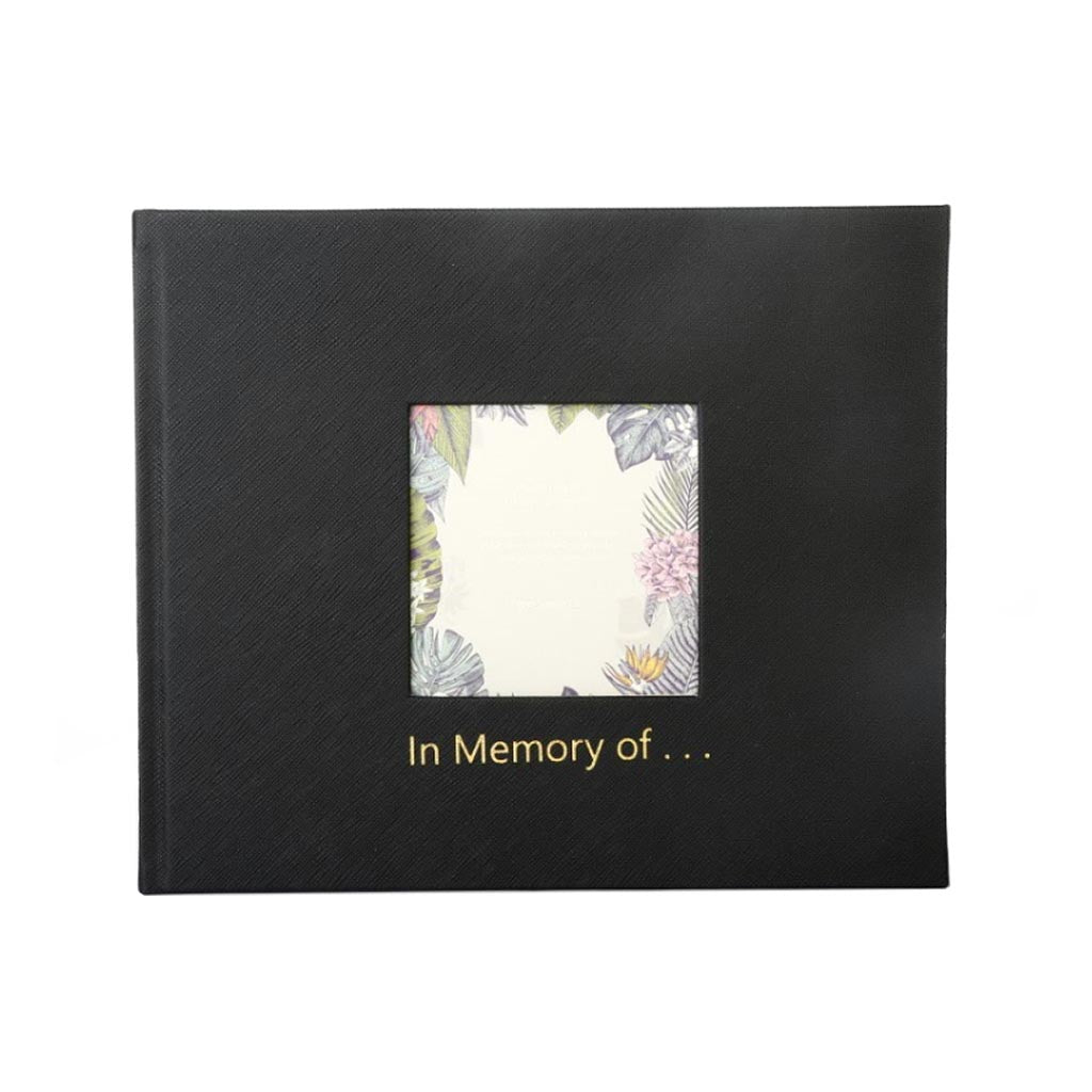OSC Citta Memorium Book Insert Cover Black - Cafe Supply