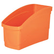 Elizabeth Richards Plastic Book and Storage Tub Orange - Cafe Supply