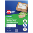 Avery Eco Friendly Address Labels 99.1x38.1mm 14up 20 Sheets L7163EV - Cafe Supply
