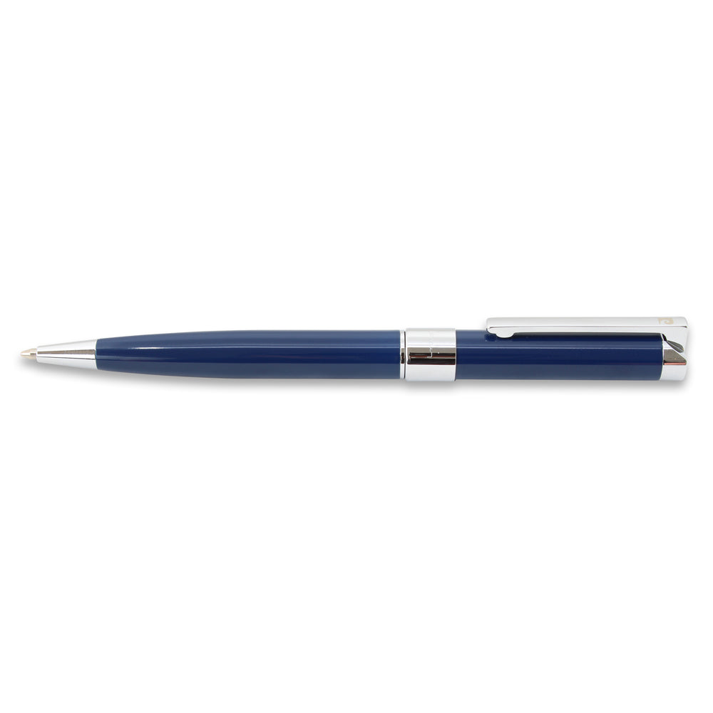 Pierre Cardin Ballpoint Pen Noblesse Blue/Chrome - Cafe Supply