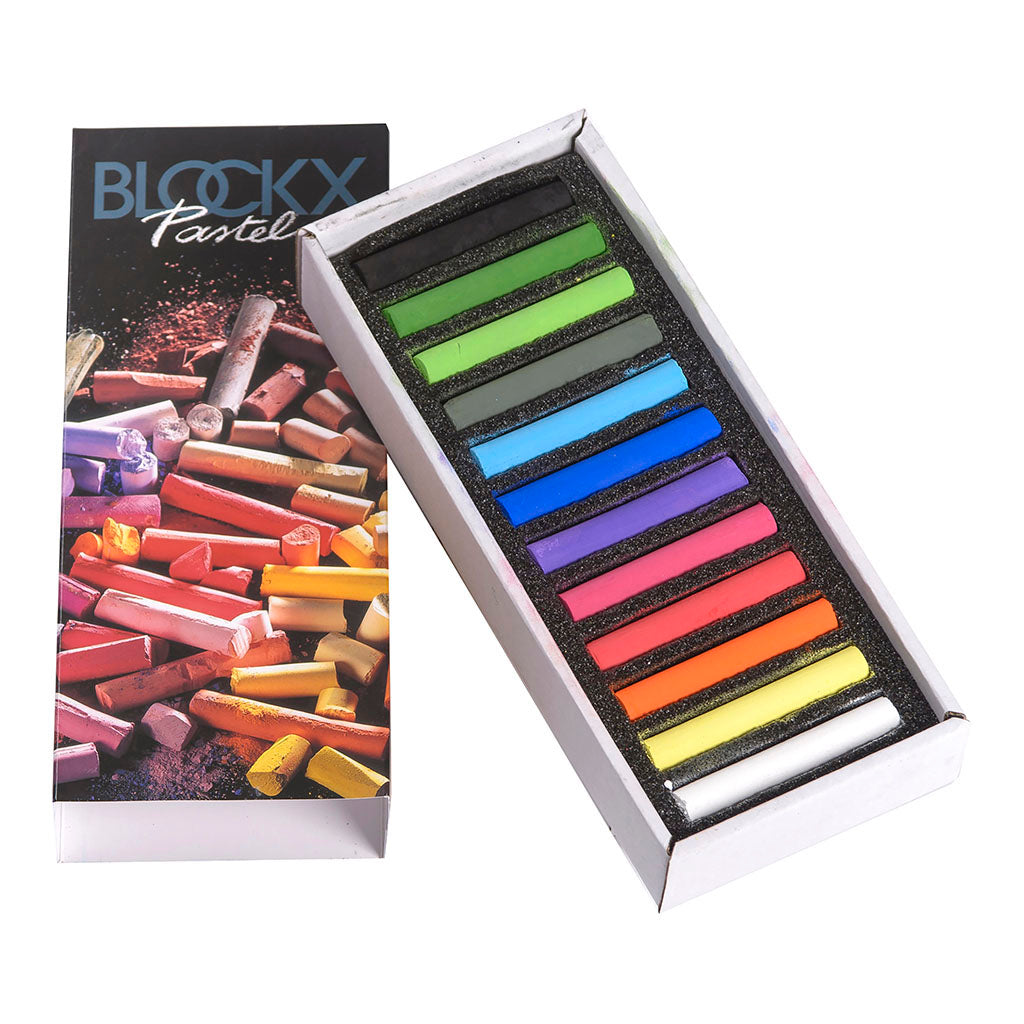BLOCKX Soft Pastel 12 Set Assorted - Cafe Supply