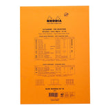 Rhodia Bloc Pad No. 18 A4 Blank Orange - Cafe Supply