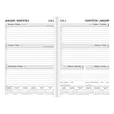 Collins Students A53 Week to View Diary Even Year - Cafe Supply