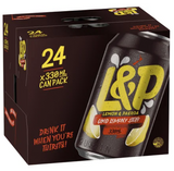 L&P Soft Drink Cans 24pk - Cafe Supply