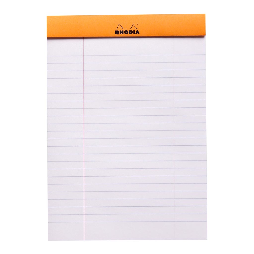 Rhodia Bloc Pad No. 16 A5 Lined Orange - Cafe Supply