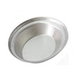 Single Aluminium Pie Tin, Oval 130x105x29mm - Cafe Supply