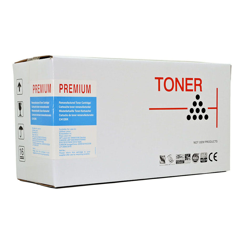 Icon Remanufactured HP C4129X Black Toner Cartridge - Cafe Supply
