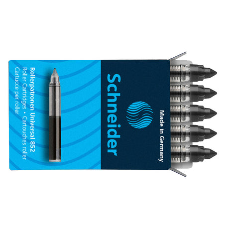 Schneider Roller cartridge 852 Black Box 5 pieces - Cafe Supply
