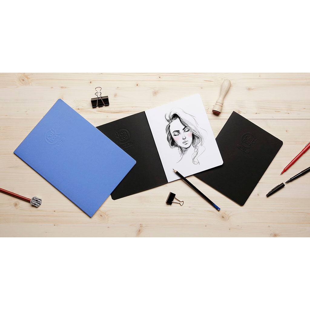 CrokBook Notebook White A4 160g Assorted - Cafe Supply