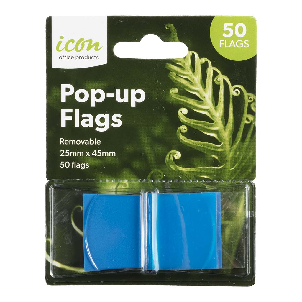 Icon Pop-up Flags Blue - Cafe Supply