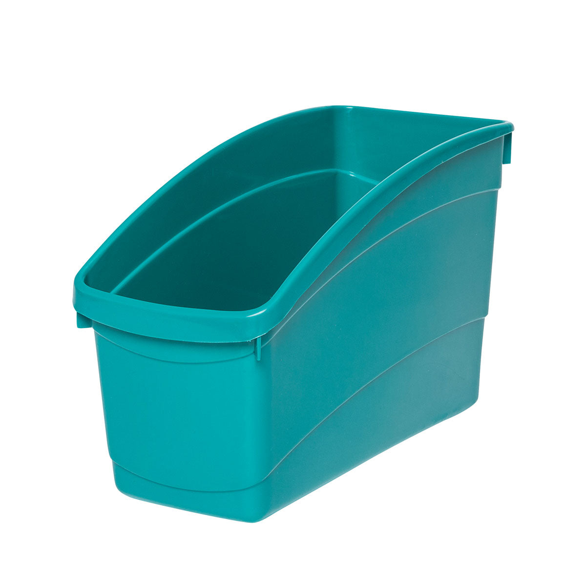 Elizabeth Richards Plastic Book and Storage Tub Turquoise - Cafe Supply