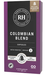 Robert Harris Colombian Blend Coffee Capsules 10pk - Cafe Supply