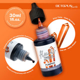 Octopus Fluids Resin Ink Pumpkin Orange 30ml - Cafe Supply