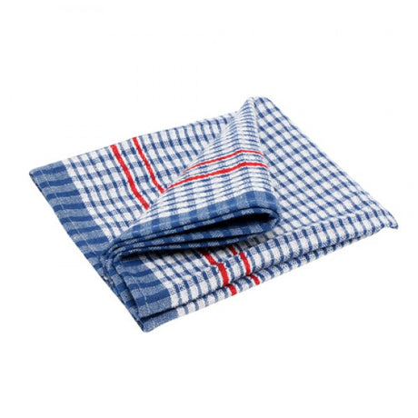 Tea Towels Check 40 x 60cm 50gm (12) - Cafe Supply