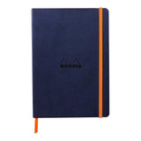 Rhodiarama Softcover Notebook A5 Lined Midnight - Cafe Supply