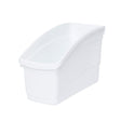 Elizabeth Richards Plastic Book and Storage Tub White - Cafe Supply