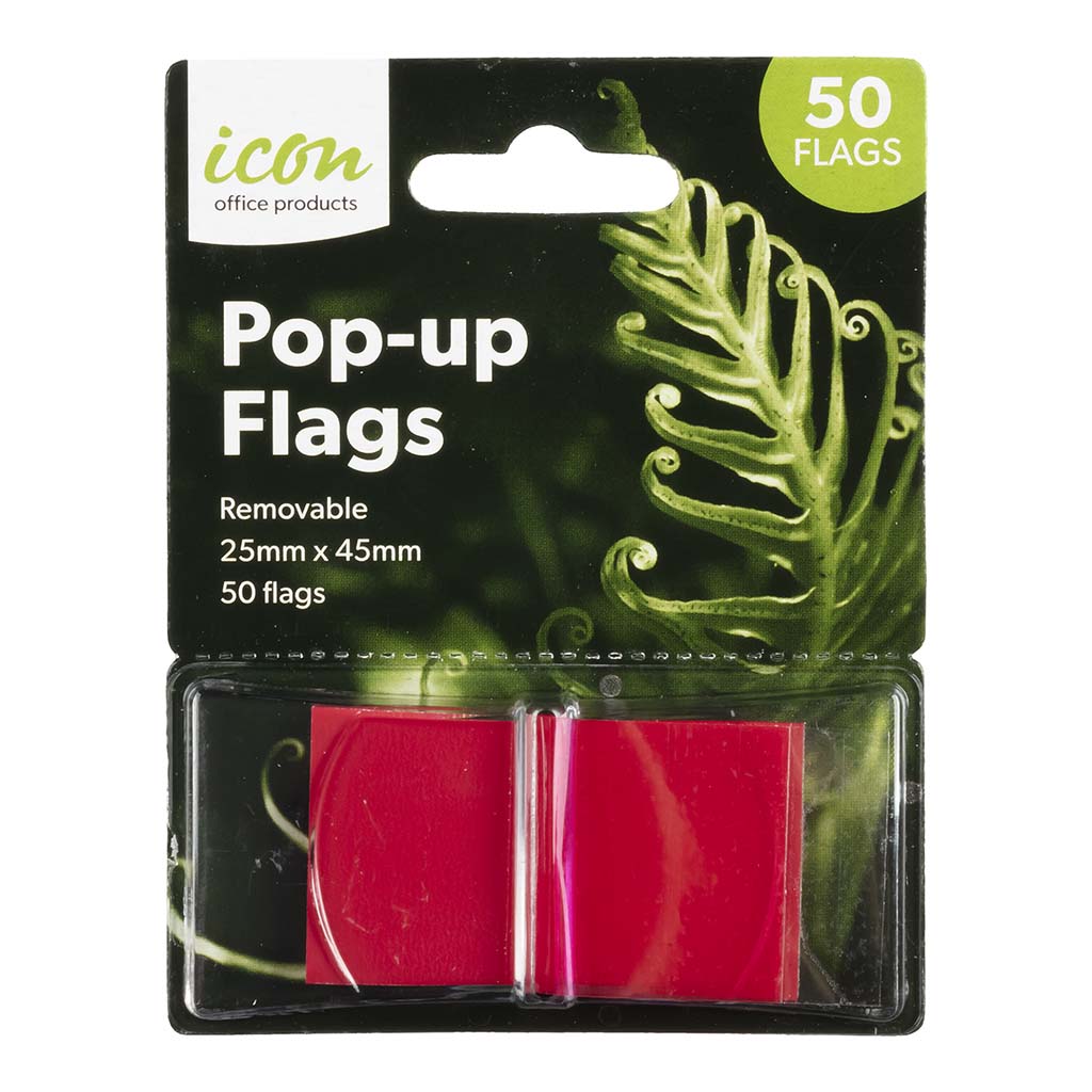 Icon Pop-up Flags Red - Cafe Supply