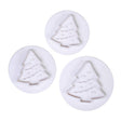 Christmas Tree Plunger Cutter Set 3 - Cafe Supply