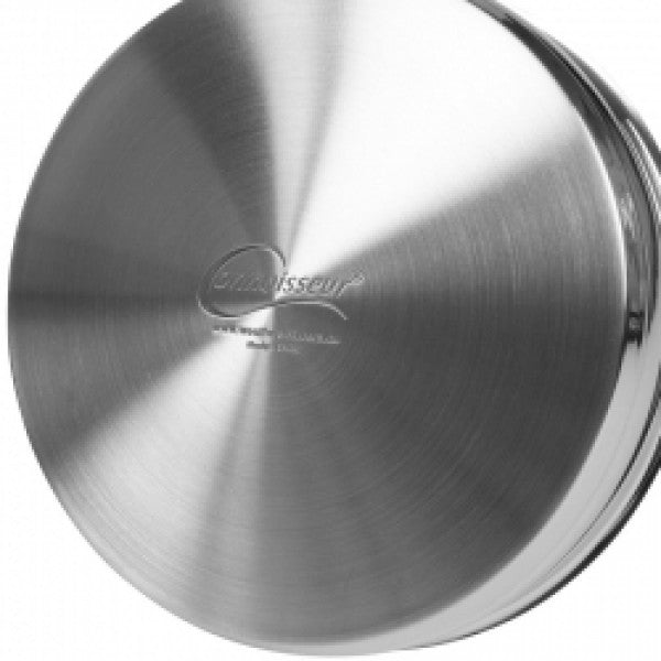 18cm S/S Saucepan with Glass Lid - Cafe Supply