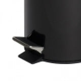 3L Round Black Pedal Bin - Cafe Supply