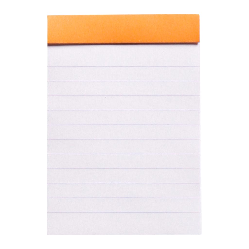 Rhodia Bloc Pad No. 11 A7 Lined Orange - Cafe Supply