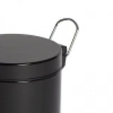 3L Round Black Pedal Bin - Cafe Supply