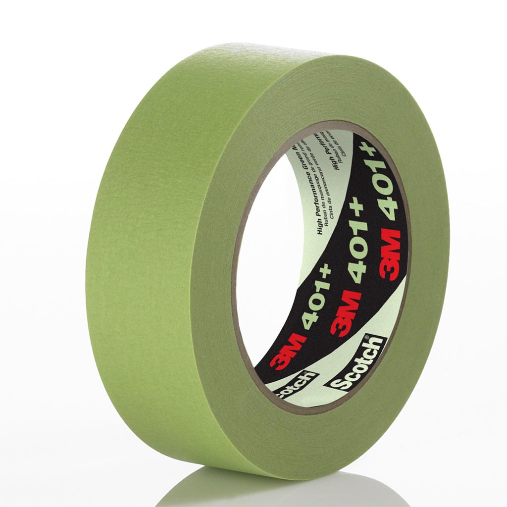 Scotch Masking Tape 401+ Performance 18mm x 55m Green - Cafe Supply