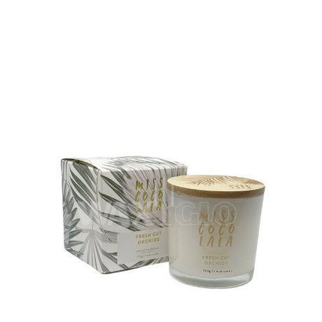 100g Coconut Wax Jar Candle- Fresh Cut Orchids - Cafe Supply