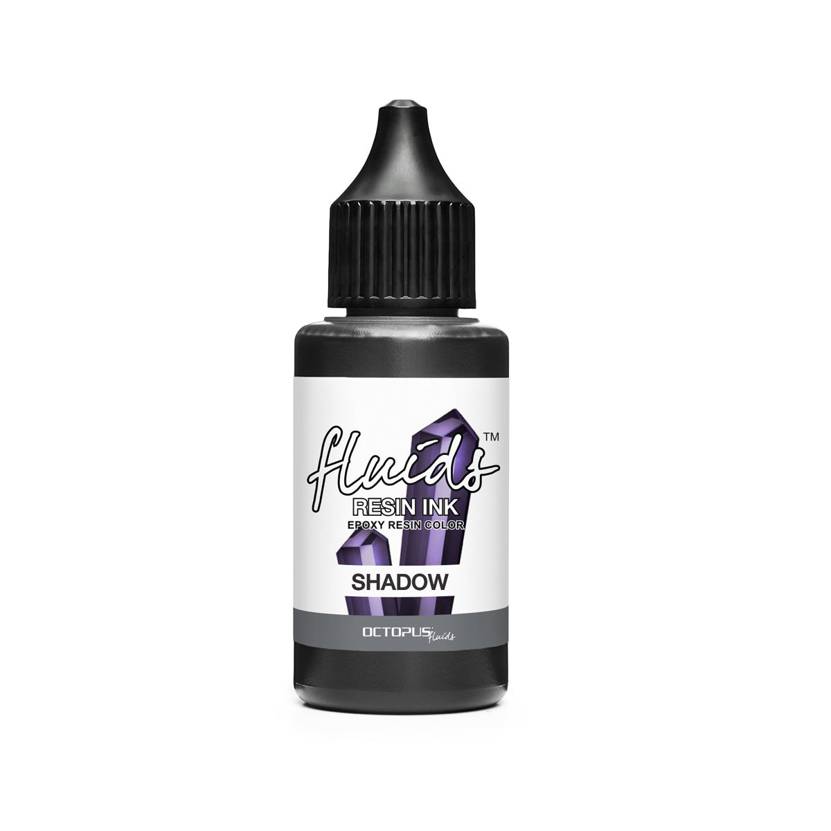 Octopus Fluids Resin Ink Shadow Grey 30ml - Cafe Supply