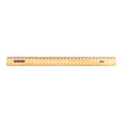Icon Ruler Wooden Narrow 30cm - Cafe Supply