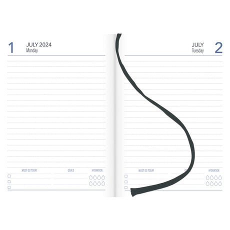 Collins Diary Mid Year A4 Day Per Page Fashion Year 2024/2025 - Cafe Supply