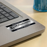 Avery Heavy Duty ID Label L6012 Silver Laser 96x50.8mm 10up 20 Sheets - Cafe Supply