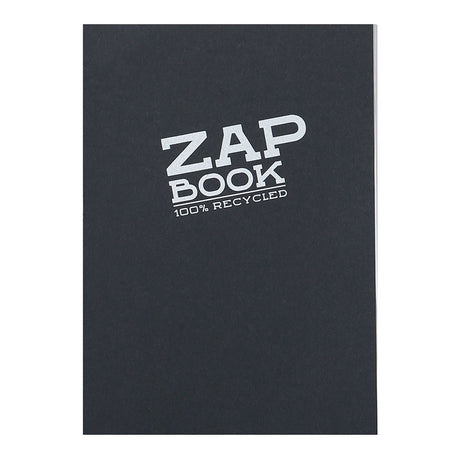 Zap Book A5 Recycled Black - Cafe Supply