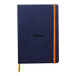 Rhodiarama Softcover Notebook A5 Dotted Midnight - Cafe Supply
