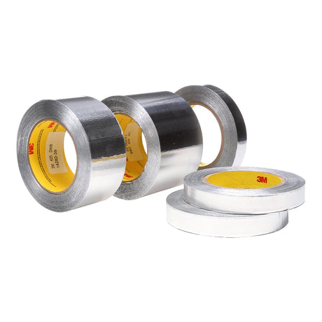 3M Aluminium Foil Tape 425 50mm x 55m Roll INDENT ONLY - Cafe Supply