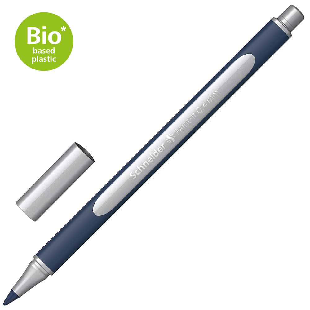 Schneider Metallic Rollerball 0.4mm Silver - Cafe Supply