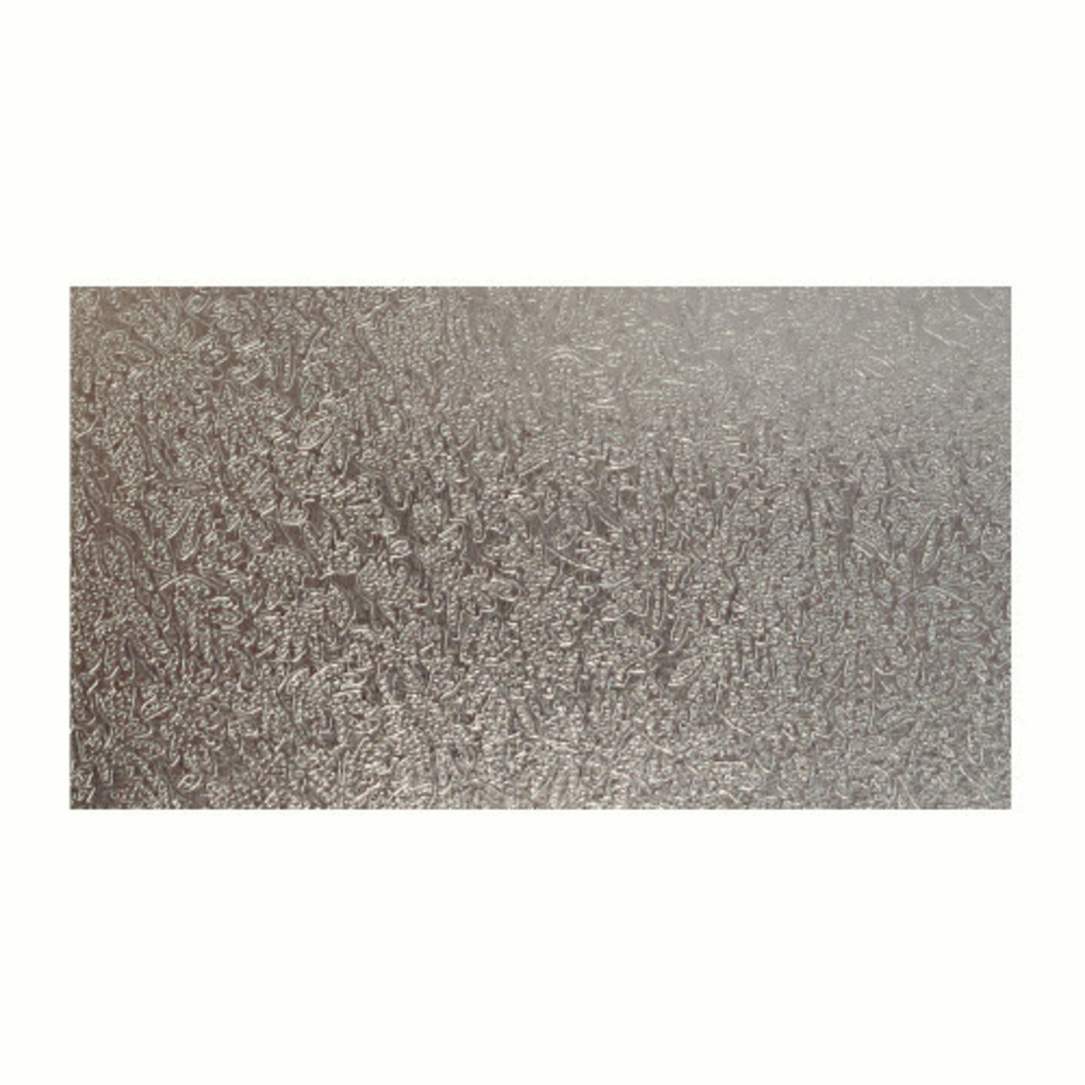 Rectangle MDF Board, 16" x 11", Silver - Cafe Supply