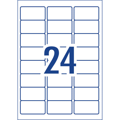 Avery Label L7159 General Use 64x33.8mm 24up 100 Sheets - Cafe Supply