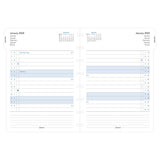 Filofax Refill Notebook A5 Month Planner 2024 - Cafe Supply