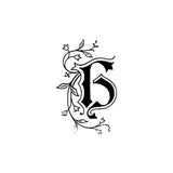 Herbin Wooden Handle Square Seal Illuminated H - Cafe Supply