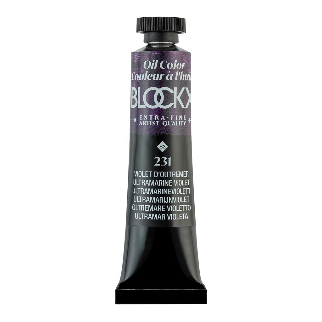 BLOCKX Oil Tube 20ml S3 231 Ultramarine Violet - Cafe Supply