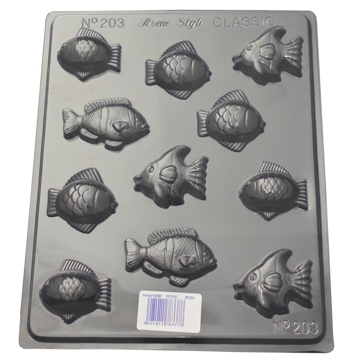 Assorted Small Fish Mould 0.6mm - Cafe Supply